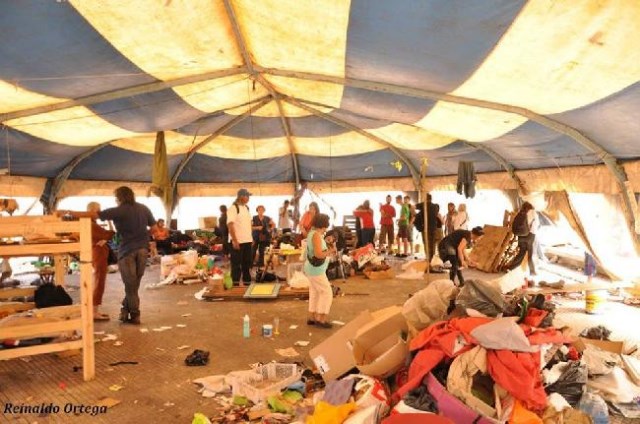 Acampe Qopiwini: Si no cumplen, volveremos a acampar