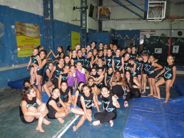 Gimnasia Artística. Brillante exhibición de cierre