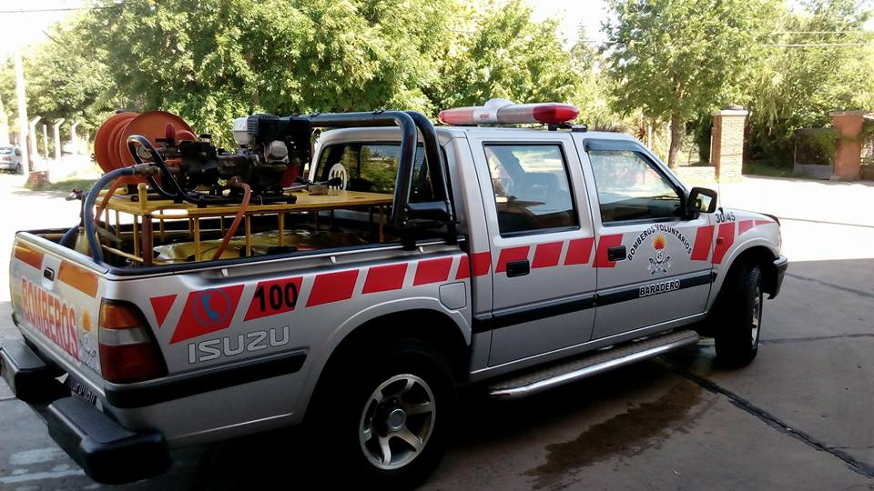 Nueva adquisición de Bomberos Voluntarios de Baradero