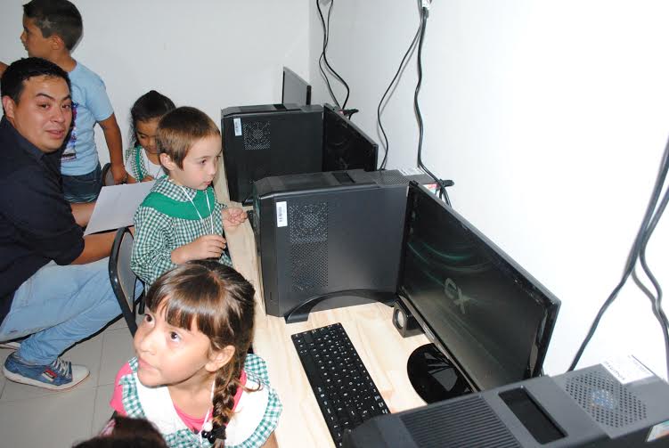 Inauguraron sala de informática en un Jardín Municipal