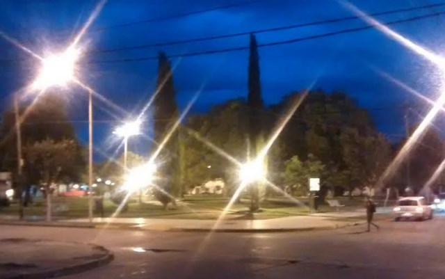 Plaza Colon. Se hizo la luz