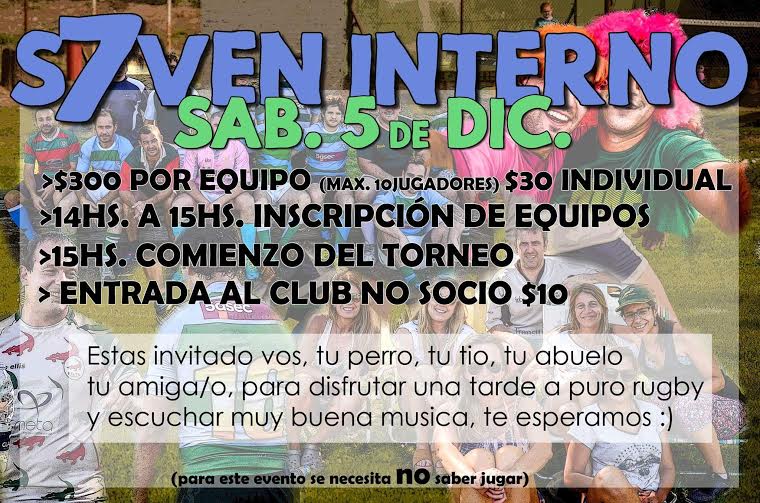 Rugby. Jornada de Seven y diversión en el Tiro Federal
