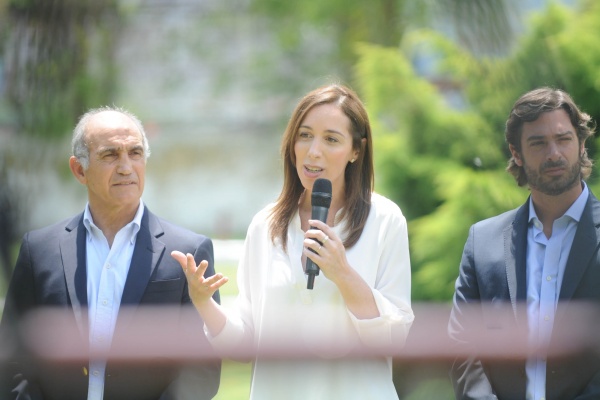 La gobernadora presentó su equipo para la Provincia