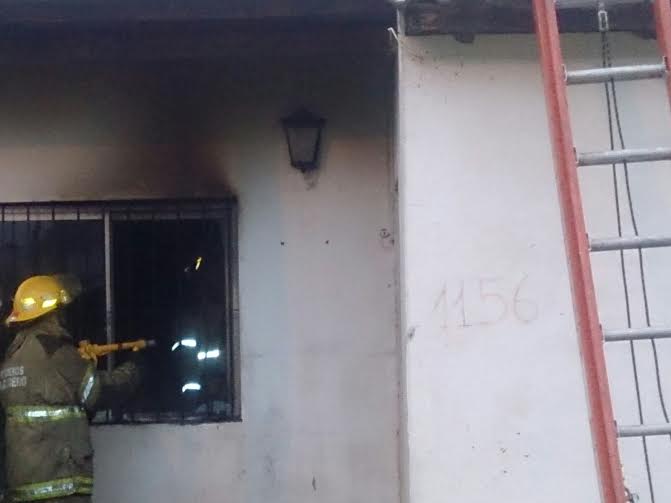 Incendio en una vivienda
