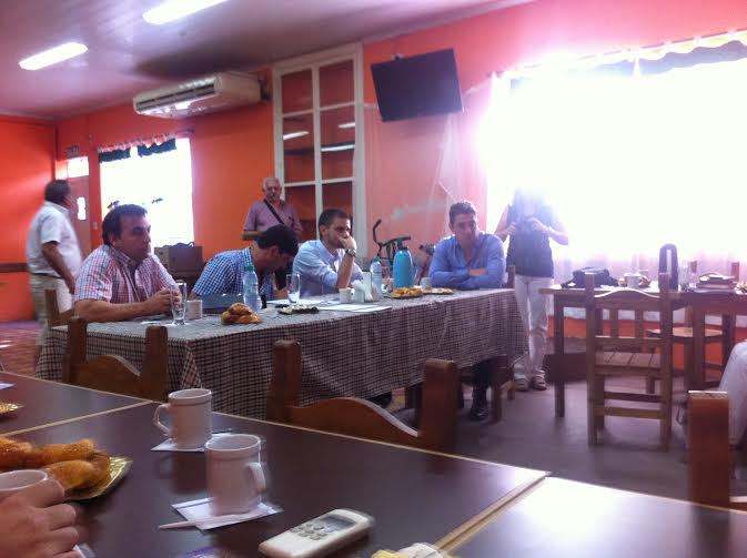 Encuentro de Mercedinos con el Director de Vialidad Nacional