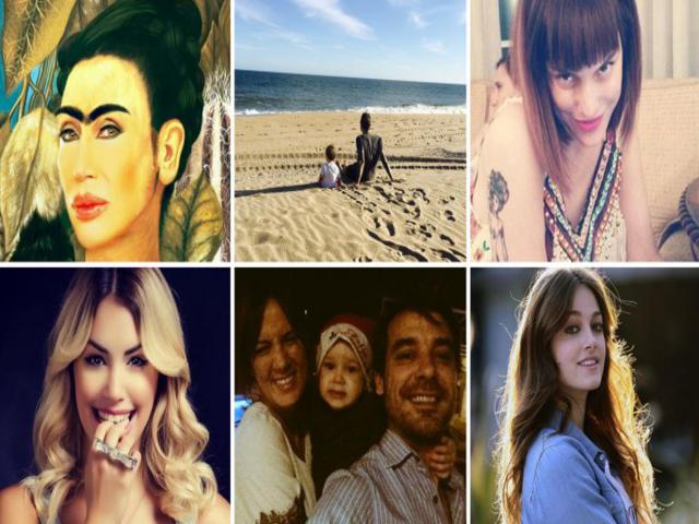 Los famosos festejaron la Navidad