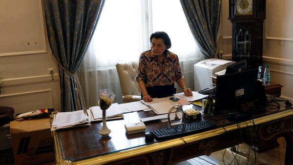 El primer día en Casa Rosada de Anita, la secretaria de Macri