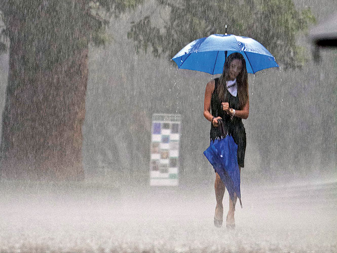 Lluvia en Baradero
