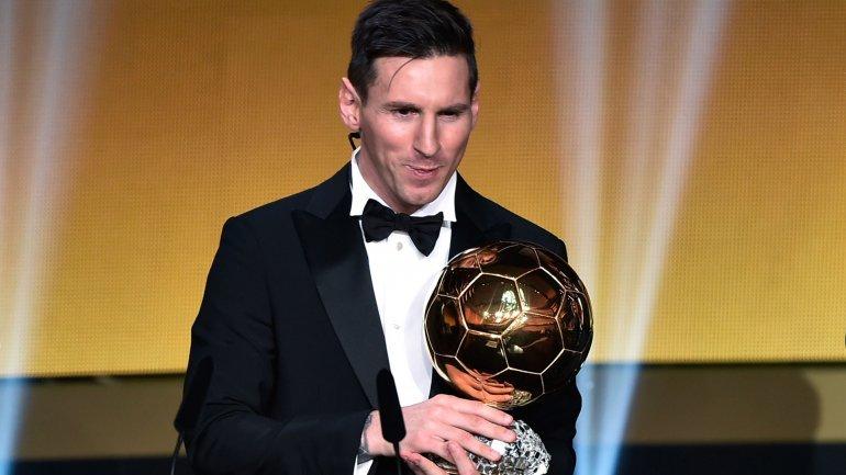 Lionel Messi ganó su quinto Balón de Oro