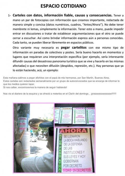 Realizaron un manual de «Técnicas de Resistencia Activa y Micromilitancia» K