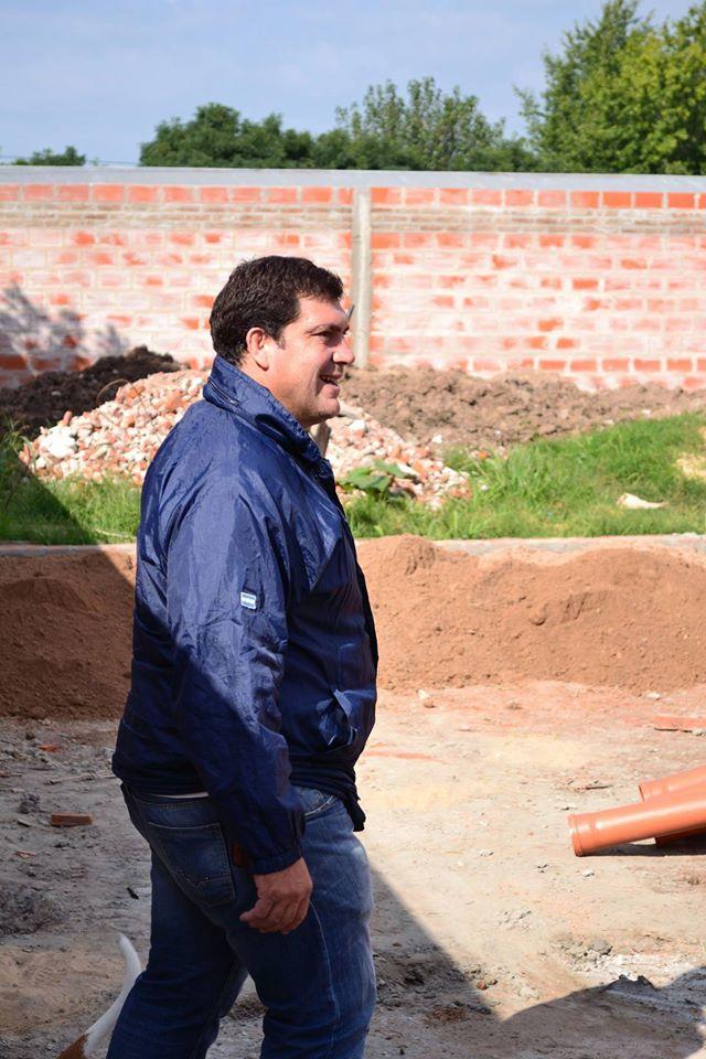 Obra Educativa Parroquial. Trabajan en reformas del edificio y la creación de un campo de deportes