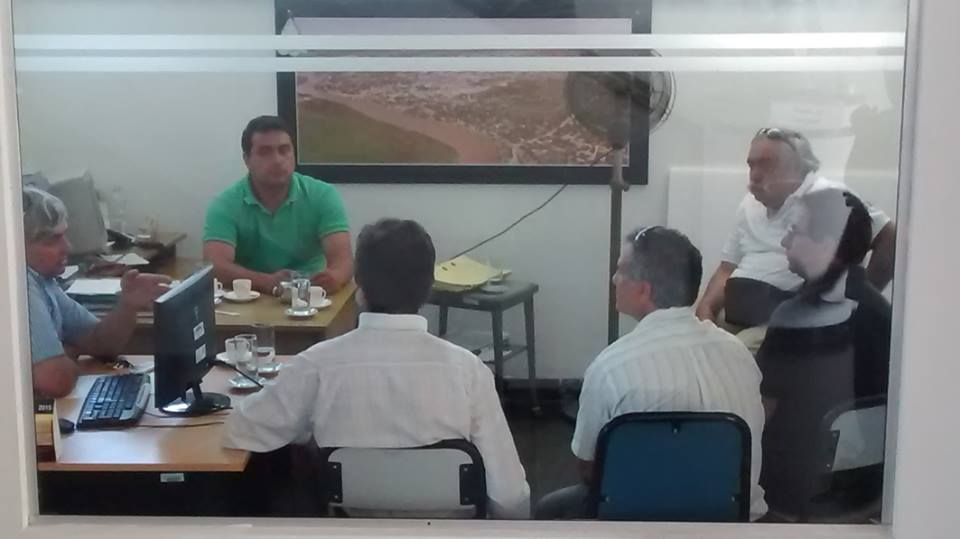 Reunión del municipio con directivos de EDEN