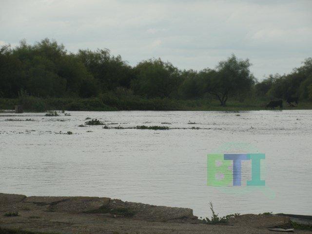 Creciente. El río Baradero está a 10 cm de entrar en alerta