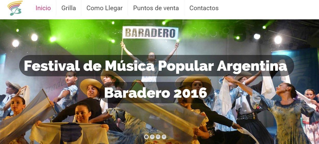 El Festival 2016, tiene su página Web