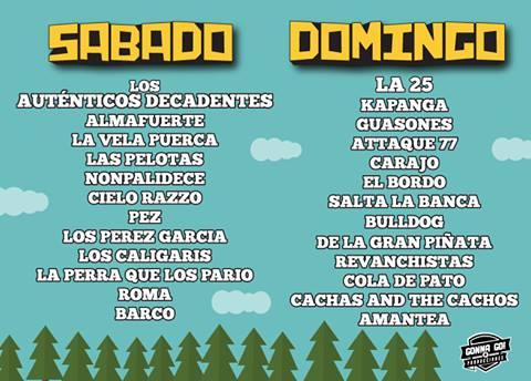 Se reprogramó la 1ra. Noche de Rock en Baradero