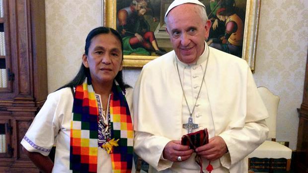 Razones del rosario del Papa a Milagro Sala