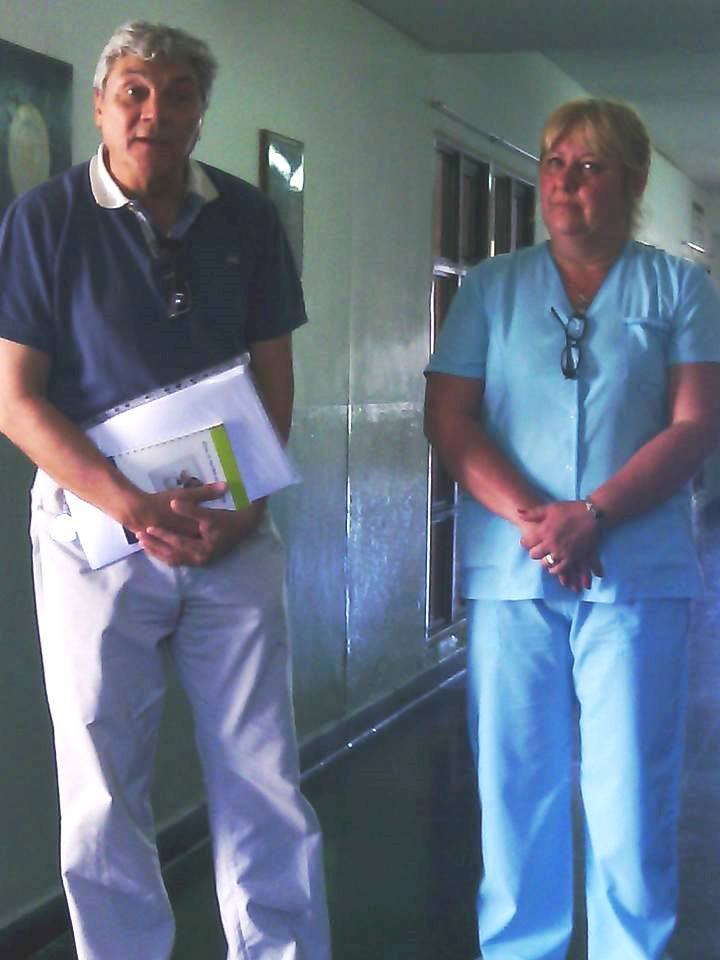 Daubian habló de su tarea como administrador del Hospital