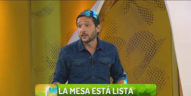 Germán Paoloski se iría de «La mesa está lista» a fin de mes