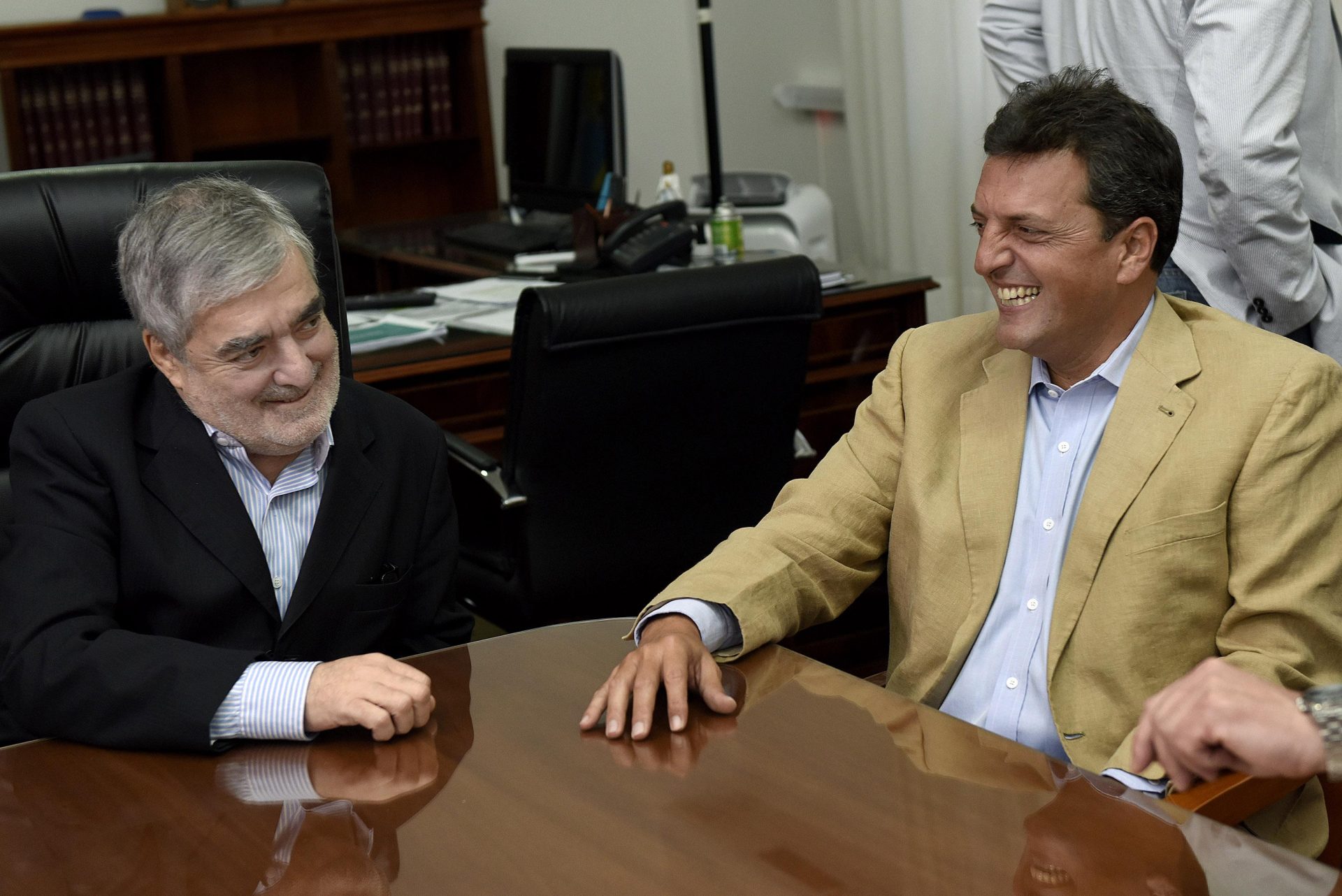 Con el eje en la agenda parlamentaria, Massa se reunió con Das Neves