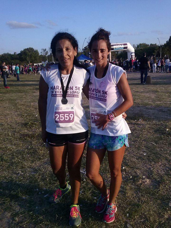 5K Vicente López. Alejandra Lacerna 1° en la General