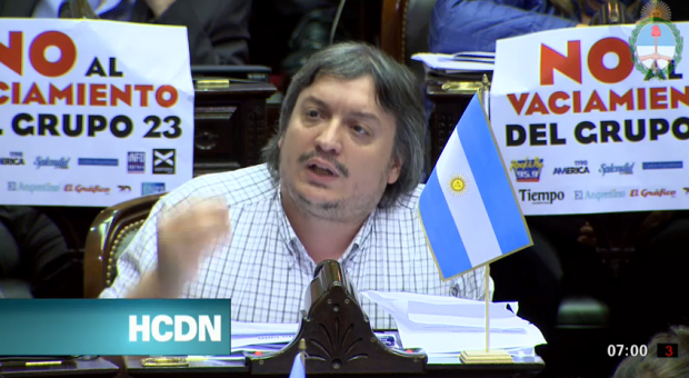 Diputados dio media sanción al proyecto de pago a los buitres tras 20 horas de sesión