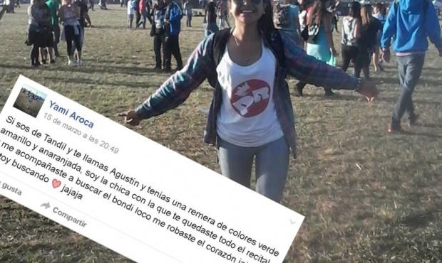 Una joven se enamoró en el recital del Indio Solari y ahora lo busca por Facebook