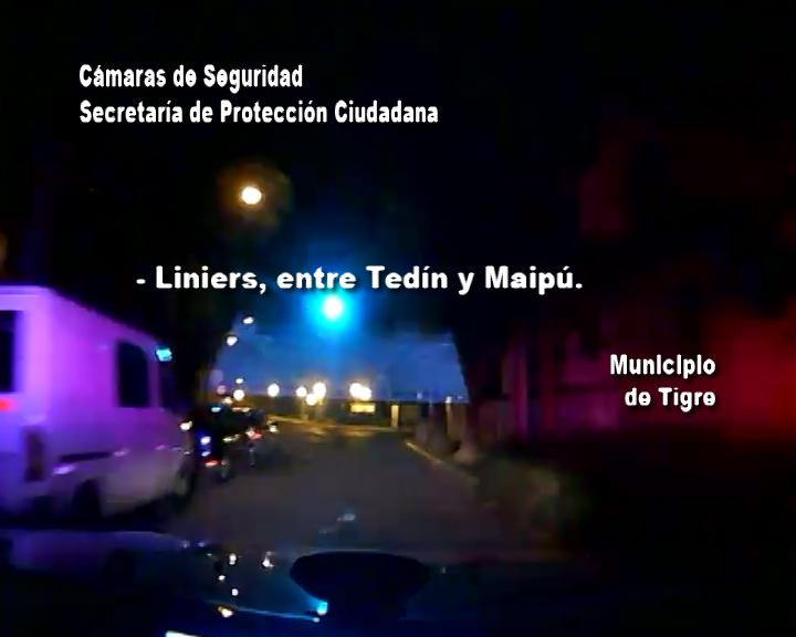 Tigre. Las cámaras del COT registraron paso a paso la captura de delincuentes