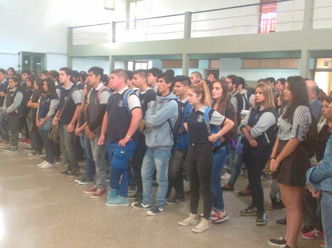 Acto de inicio de clases nivel secundario