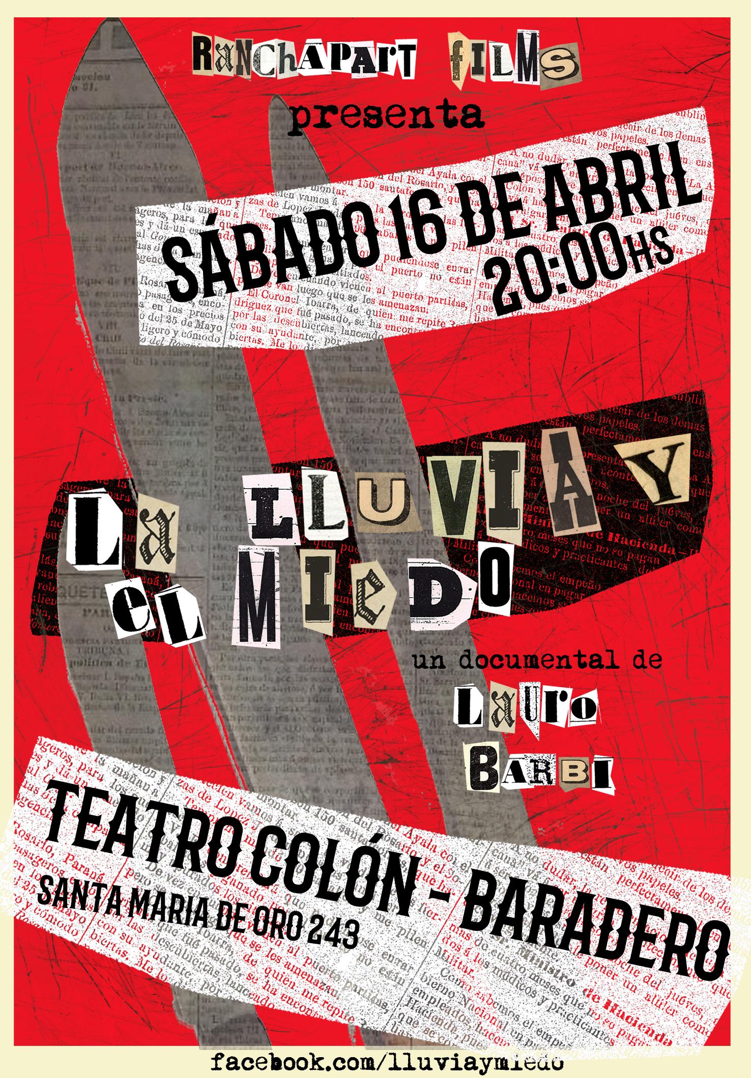 Abril…en el Cine Teatro Colon de Baradero