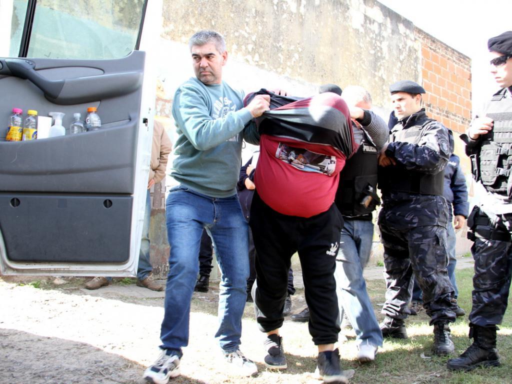 San Pedro. Trasladaron a los integrantes de peligrosa banda narco