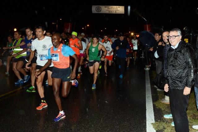 Deporte y solidaridad, presentes en la primera Maratón Rotary Nuevo Delta