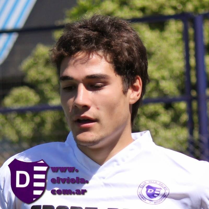 Joaquín Montiel forma parte del plantel de primera de Villa Dalmine