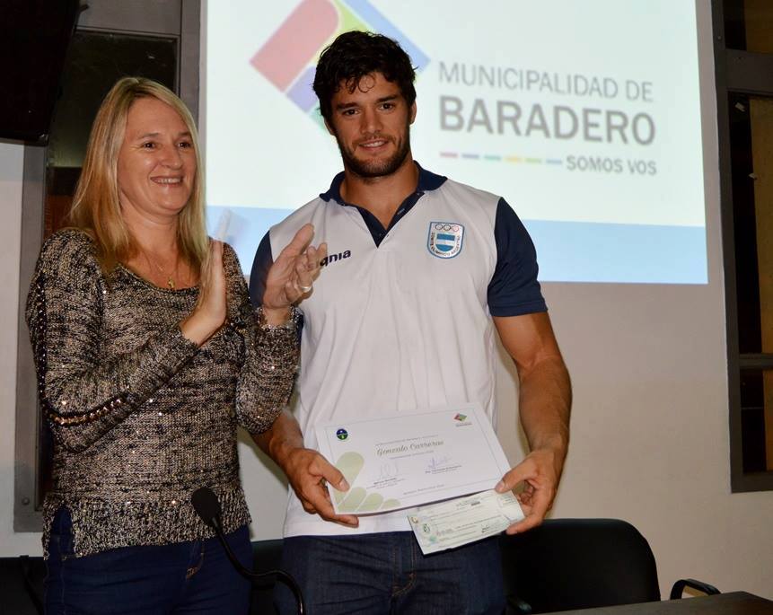 Se lanzaron Municef y Juegos Bonaerenses, además distinguieron y entregaron beca a Carreras