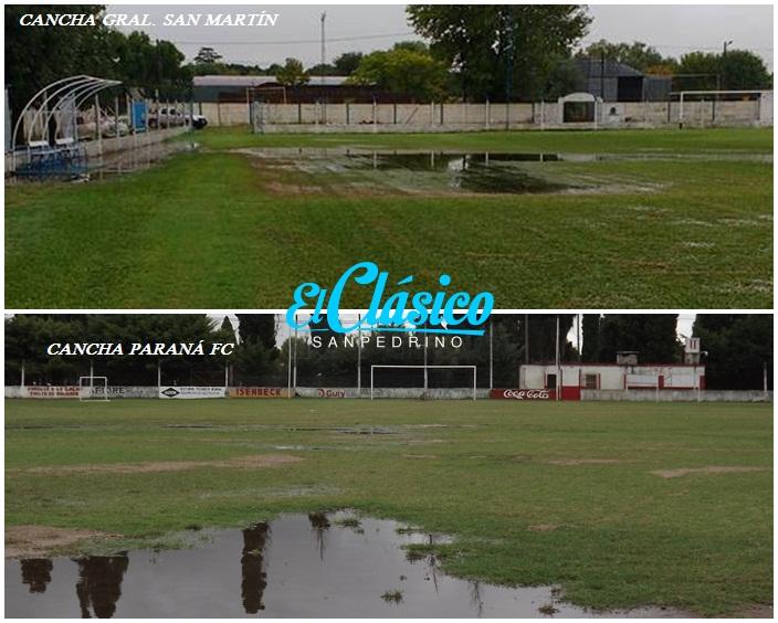 Fueron suspendidos en su totalidad los partidos de la liga infantil, mayor y Federación Norte de Fútbol