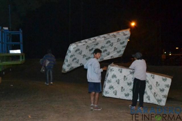 Vidal en Baradero:»cuando viene el agua somos todos uno»
