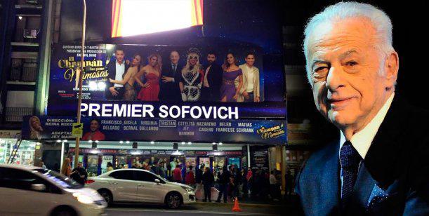 El teatro Premier pasó a llamarse «Premier Sofovich» en homenaje a Gerardo