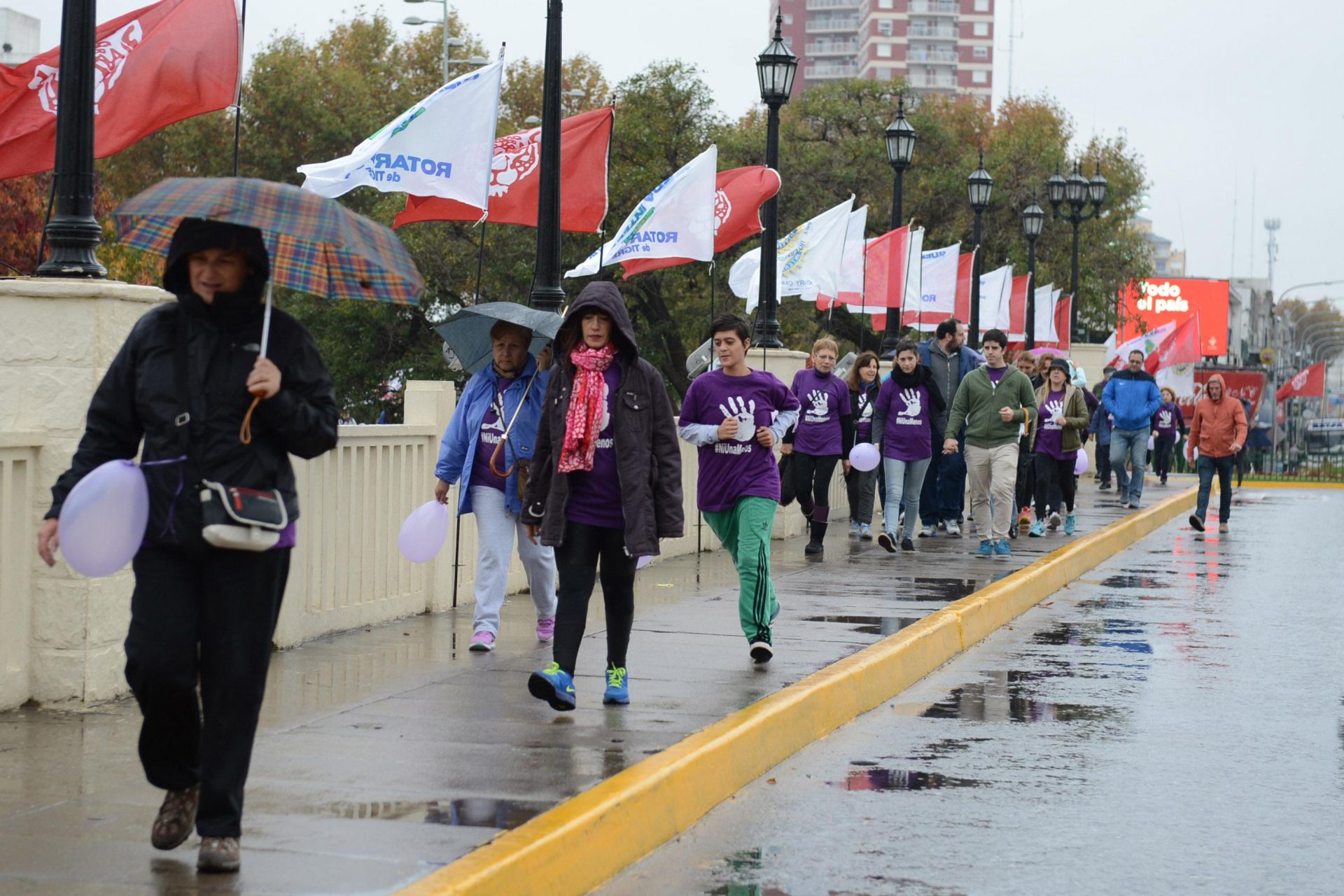 Tigre volvió a caminar contra la violencia de género