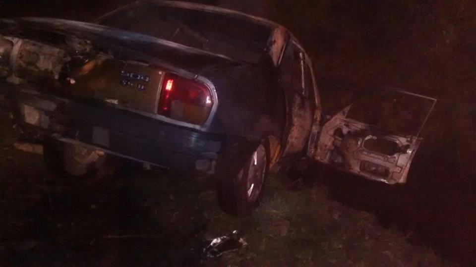 Se incendió un automóvil