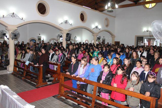 Celebración de Corpus Christi en Baradero