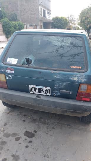 Daños en un automóvil