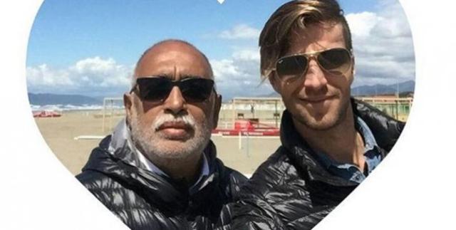 El «Negro» Oscar González Oro presentó públicamente a su novio