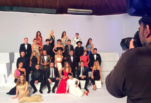 Todas las figuras en la foto del Bailando