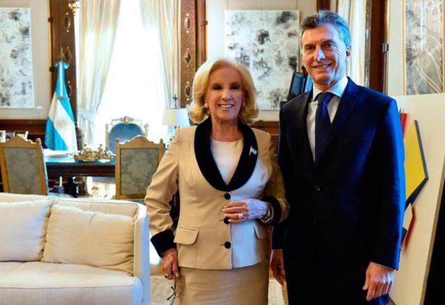 Mirtha Legrand, tras su almuerzo con Mauricio Macri: “Estoy hinchada de felicidad”