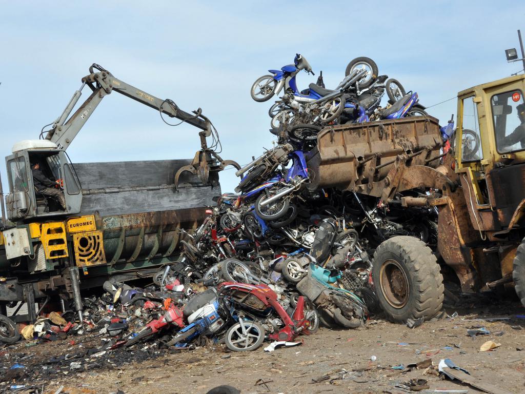 San Pedro. Compactan motos secuestradas hace más de 10 años