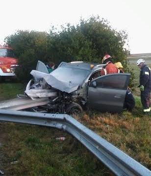 Accidente en el Km 128 de Ruta Nº 9