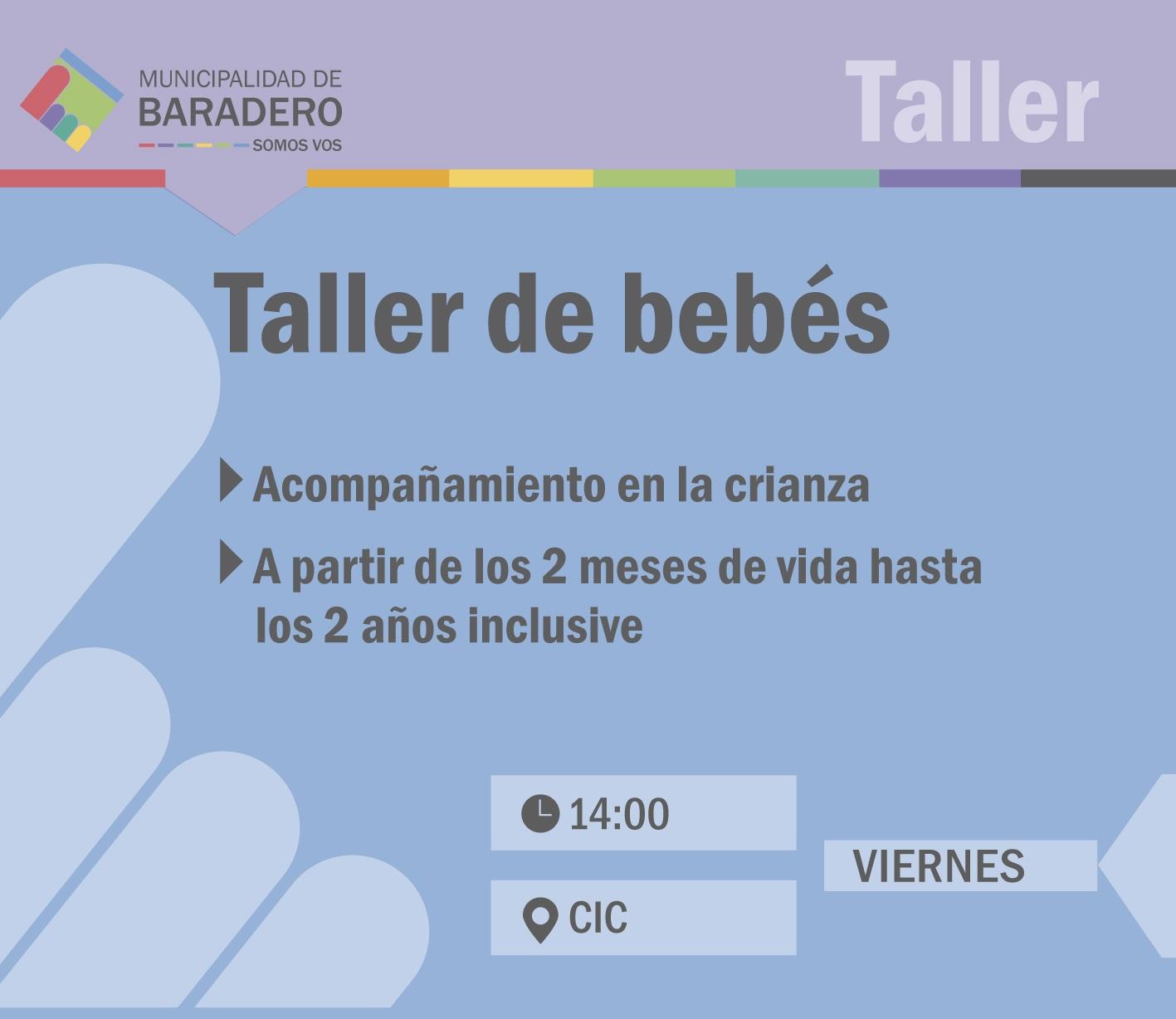 Participá del taller de bebés
