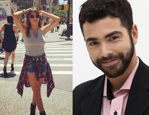 Lali Espósito y Nazareno Casero, a los besos en Nueva York