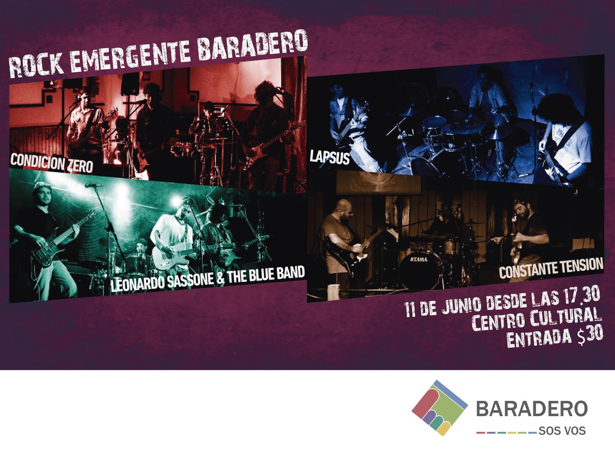 Rock Emergente en el Centro Cultural