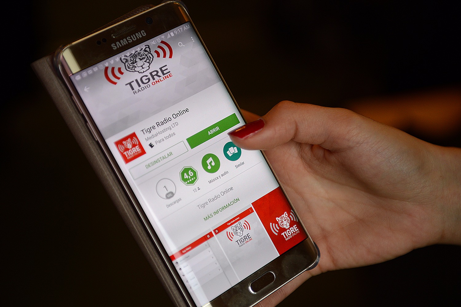 Más de 1.300 personas ya descargaron en su celular la app de Tigre Radio Online