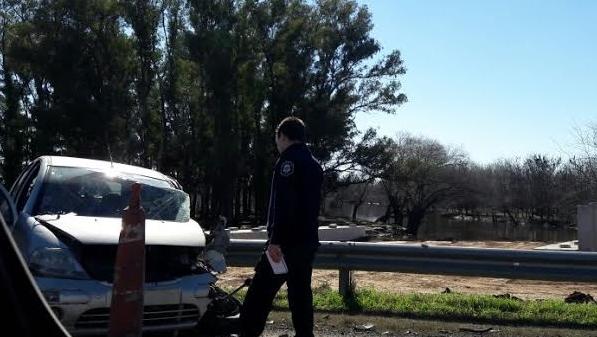 Accidente en el Km 109 de Ruta Nº9